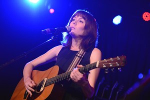 WEST HOLLYWOOD, CA - DECEMBER 08:  Musician Molly Tuttle performs on stage at The Roxy Theatre on December 8, 2014 in West Hollywood, California.  (Photo by Scott Dudelson/Getty Images)